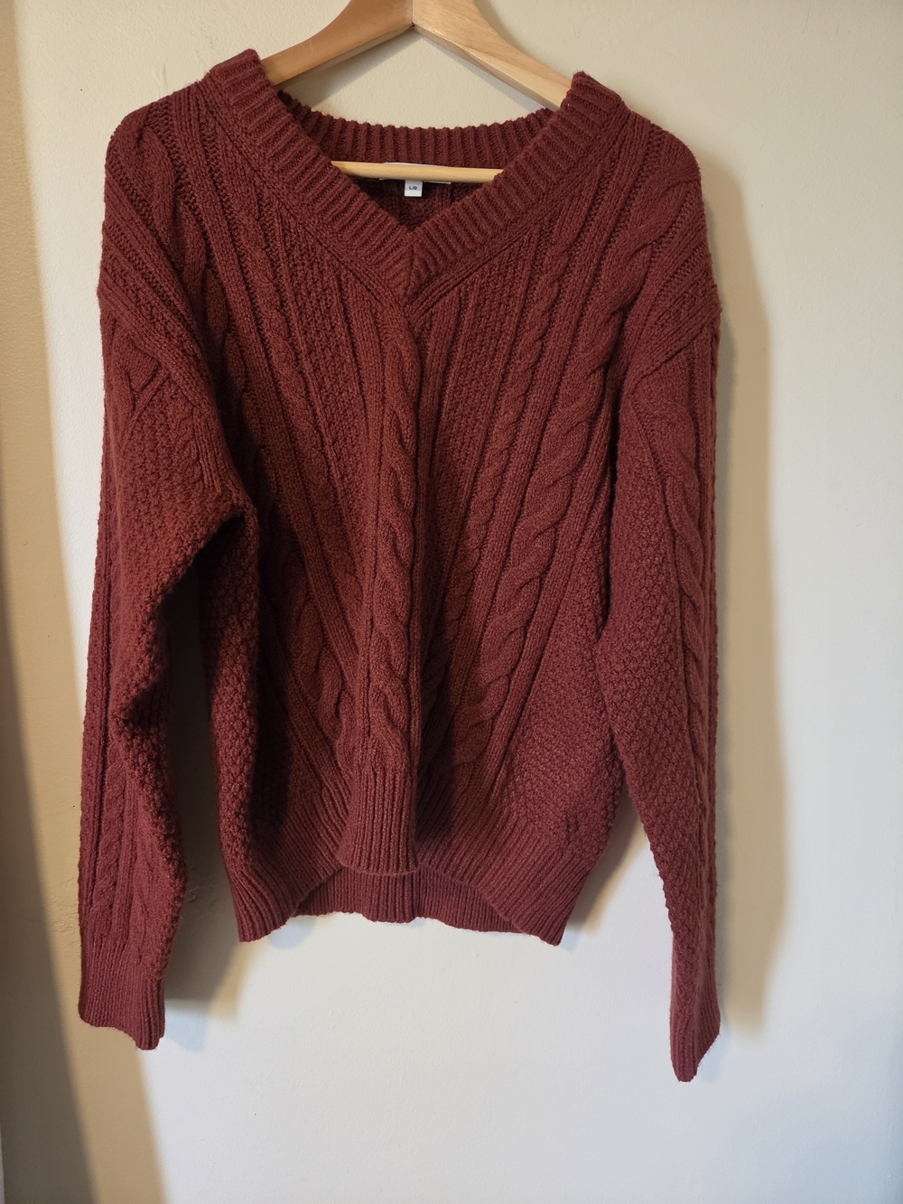 J.w.Anderson Chunky Fisherman Cable Wool Sweater